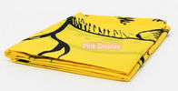 Yellow Snake L90cm 100D Rectangle Banner Flags